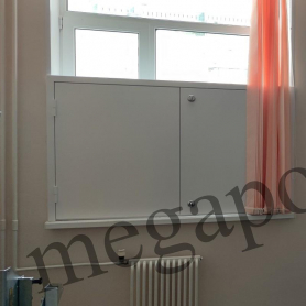 Ставни рентгенозащитные распашные однопольные и двупольные 