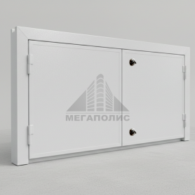 Ставни рентгенозащитные распашные однопольные и двупольные 