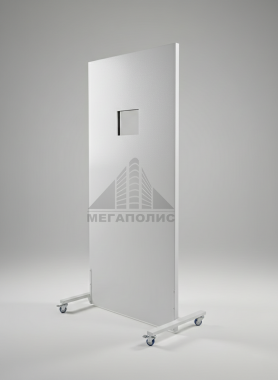 Ширма односекционная рентгенозащитная ШР 0,25-4,0 мм Pb со стеклом и без