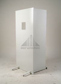 Ширма рентгенозащитная двухсекционная ШР 0,25-4,0 мм Pb со стеклом и без